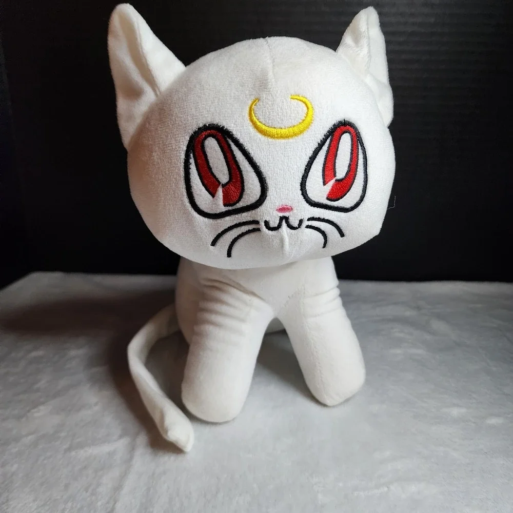 Sailor‎ Moon Artemis Plush White Cat 8 Inch Stuffed Animal Anime Toy